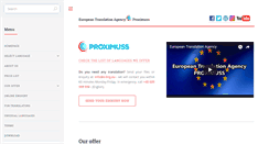 Desktop Screenshot of e-ling.eu